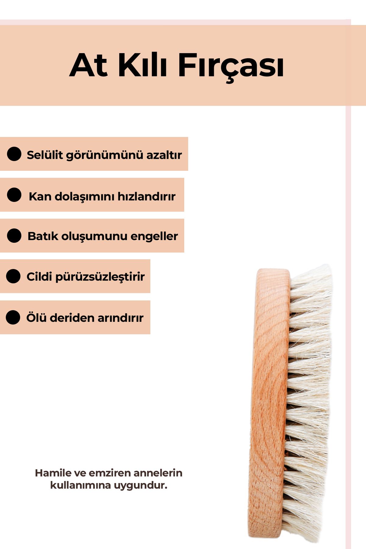 Anti Cellulite Cream & Horsehair Brush