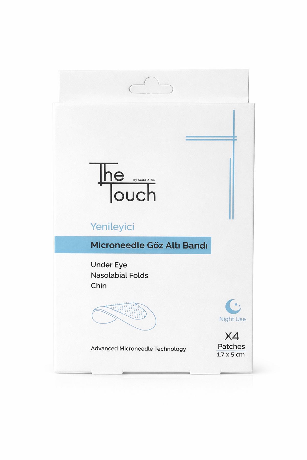 Yenileyici Microneedle Göz Altı Bandı