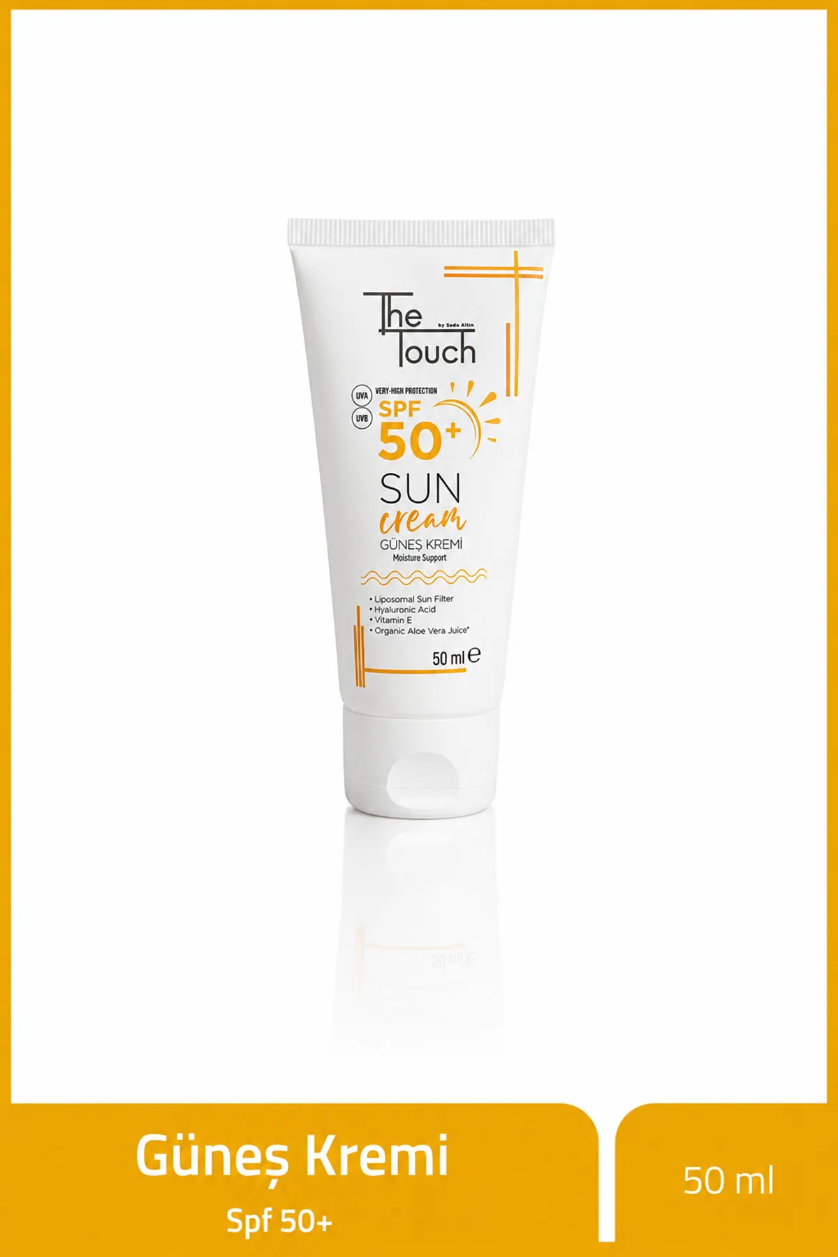 Güneş Kremi Spf 50+ Çok Yüksek Koruma - 50 ML