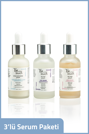 3'lü Serum Paketi