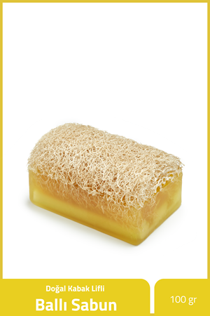Doğal Kabak Lifli Ballı Sabun