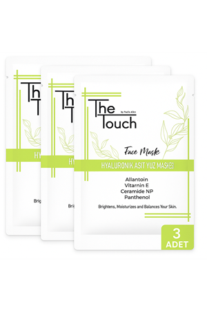 Hyaluronik Asit İçerikli Kağıt Yüz Maskesi - 3 ADET