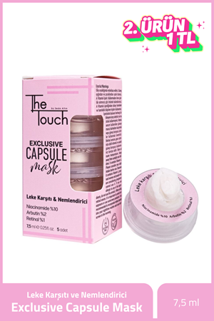 Leke Karşıtı ve Nemlendirici Exclusive Kapsül Yüz Maskesi 5 adet