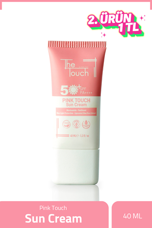 Pink Touch Sun Cream 50+ SPF 40 ML
