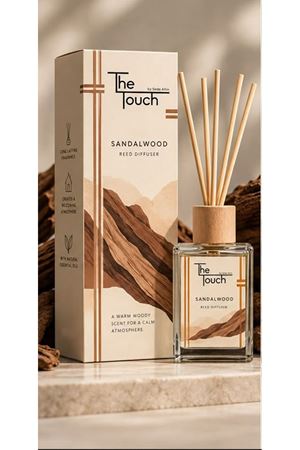 Sandalwood Reed Diffuser - Çubuklu Oda Kokusu 110 ML